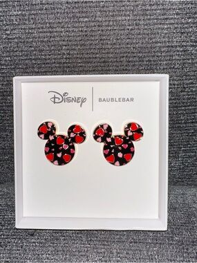 NWT Disney Valentines Baublebar Earrings